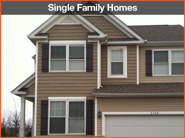 single family homes